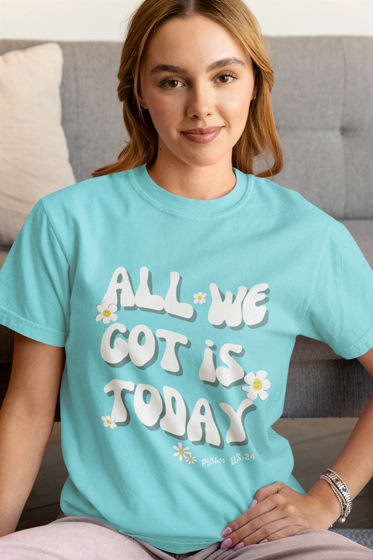 All we got is today