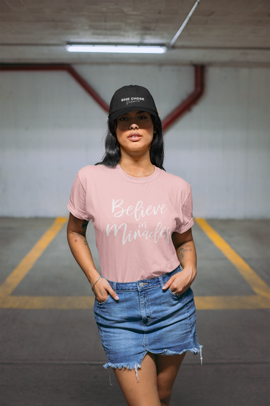 She Chose Violence Organic Baseball Cap